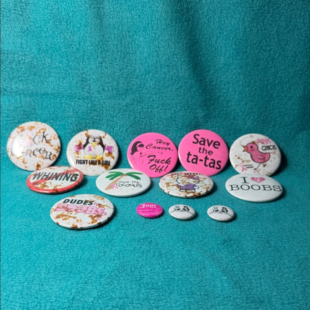 Breast Awareness-Cancer Buttons